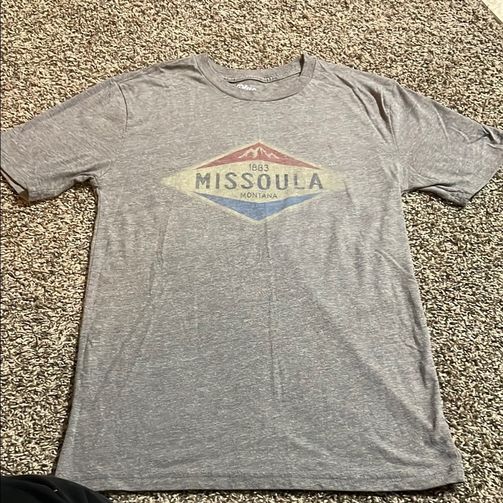 Blue 84 Heather Gray Graphic Tee
